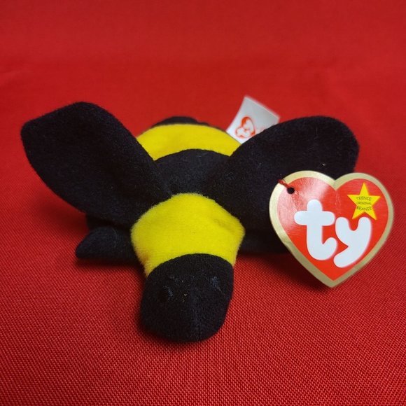 Bumble The Bee 1999 Ty Teenie Beanie Babies Mini Plush Stuffed Toy - Picture 11 of 11